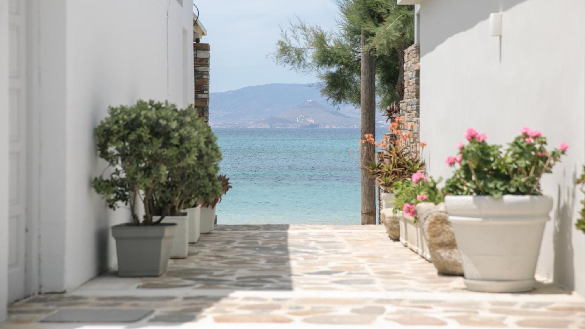 Iria Beach Art Hotel Agia Anna  Exteriér fotografie