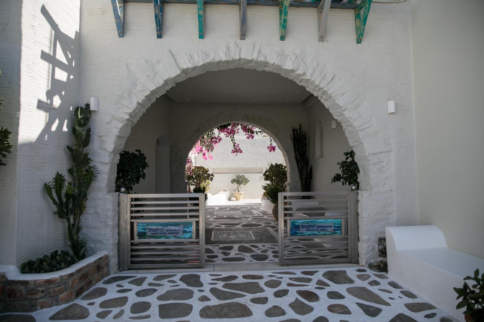 Iria Beach Art Hotel Agia Anna  Exteriér fotografie
