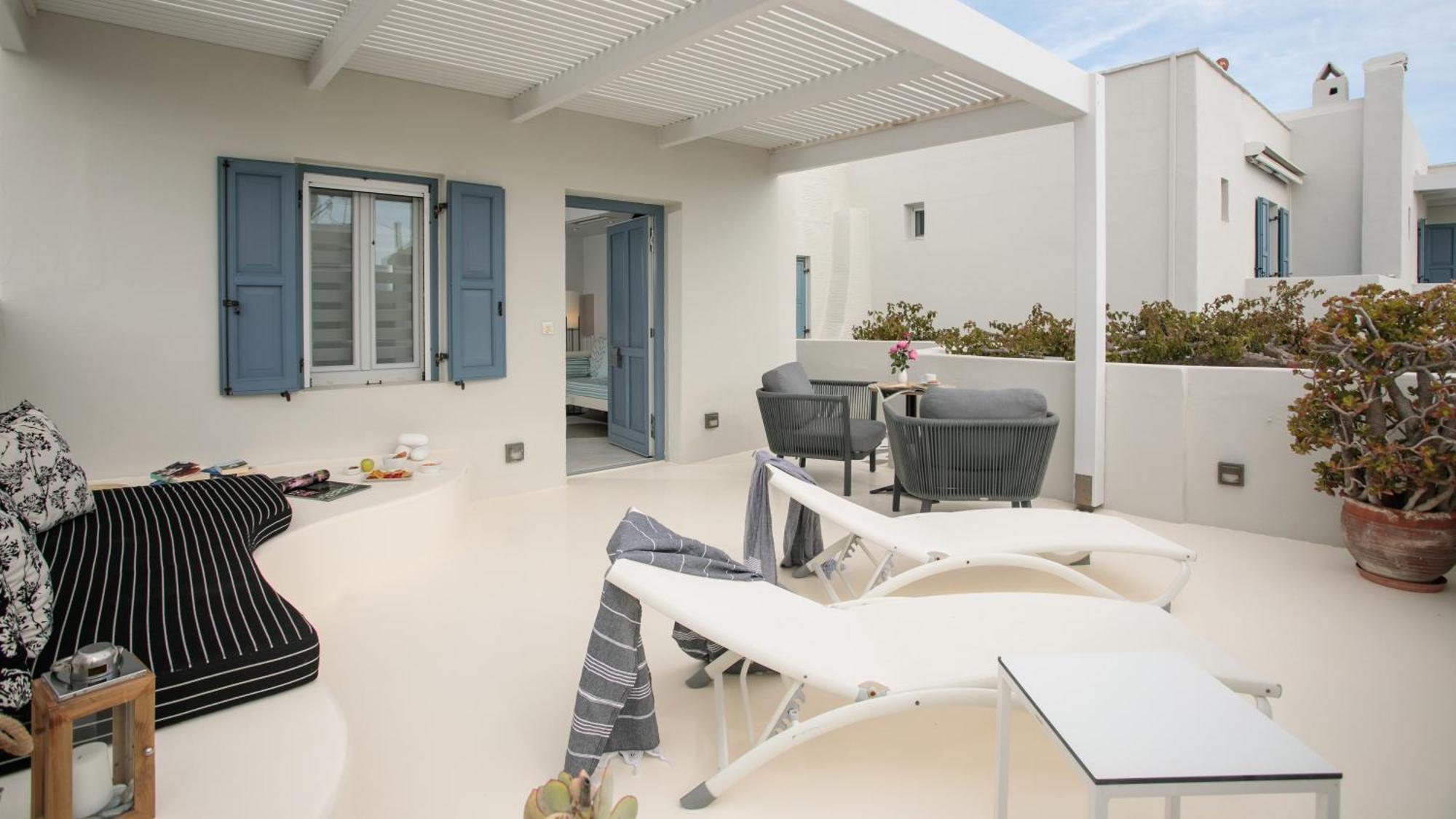 Iria Beach Art Hotel Agia Anna  Pokoj fotografie