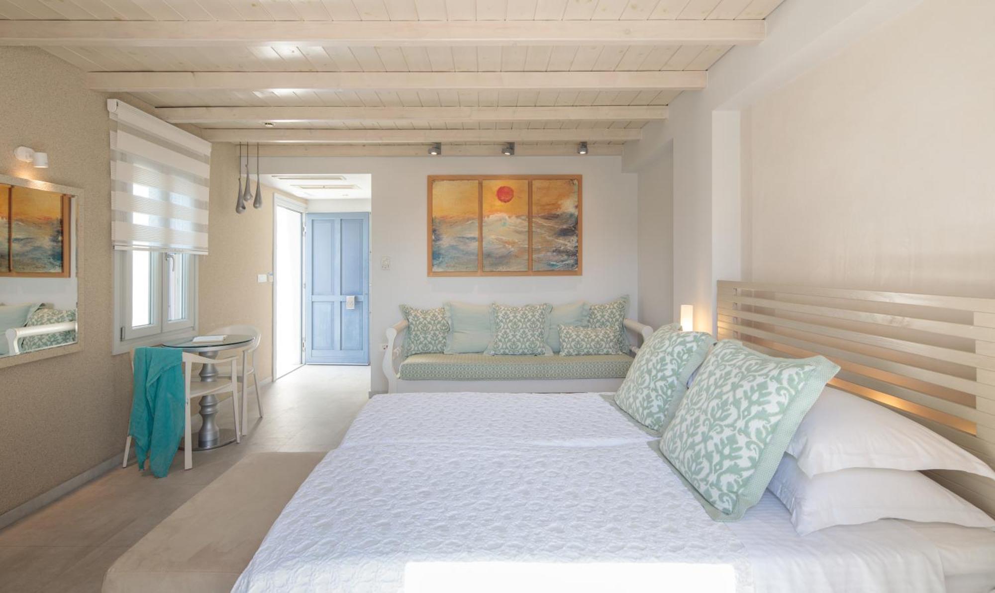 Iria Beach Art Hotel Agia Anna  Pokoj fotografie