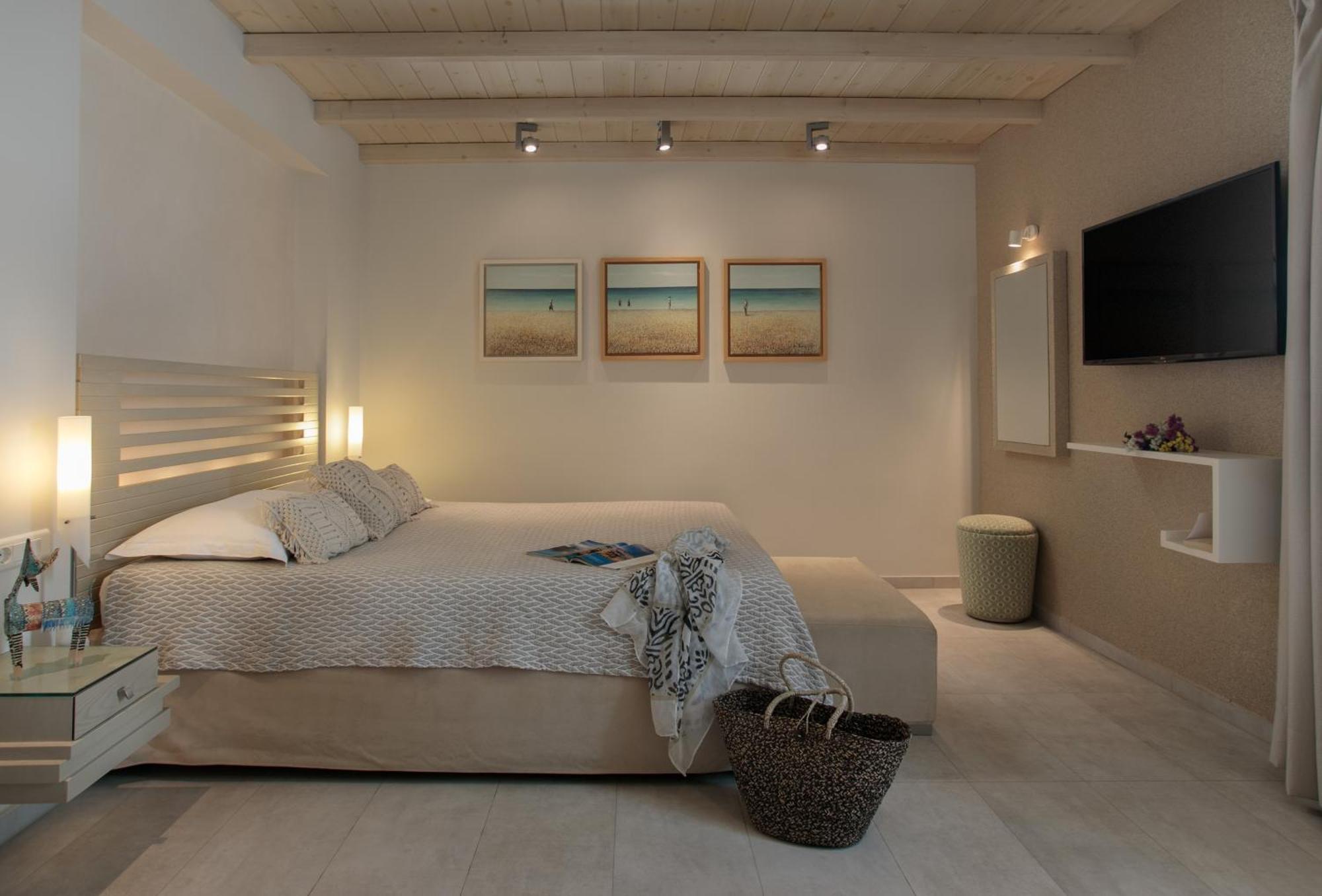 Iria Beach Art Hotel Agia Anna  Pokoj fotografie